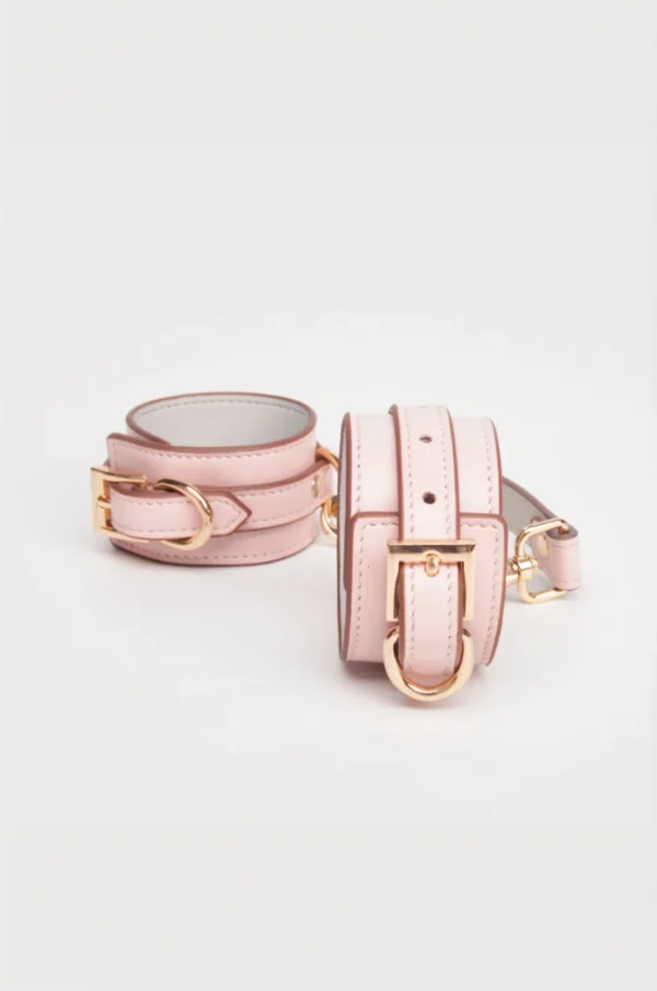 Pulgarias de bondage de cuero vegano