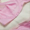 Conjunto de Bralette y Braguitas Transparentes de Malla