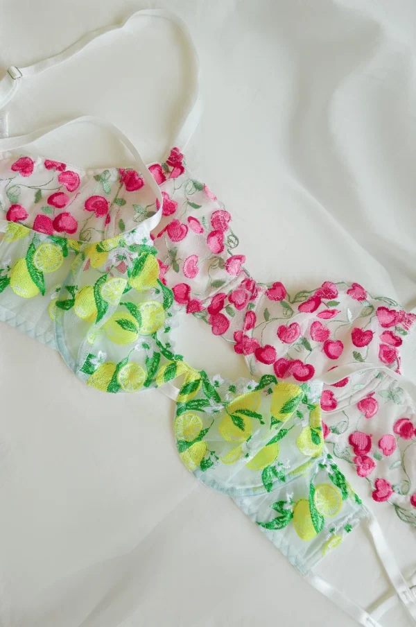 Conjunto de Lencería de Limón