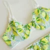 Conjunto de Lencería de Limón